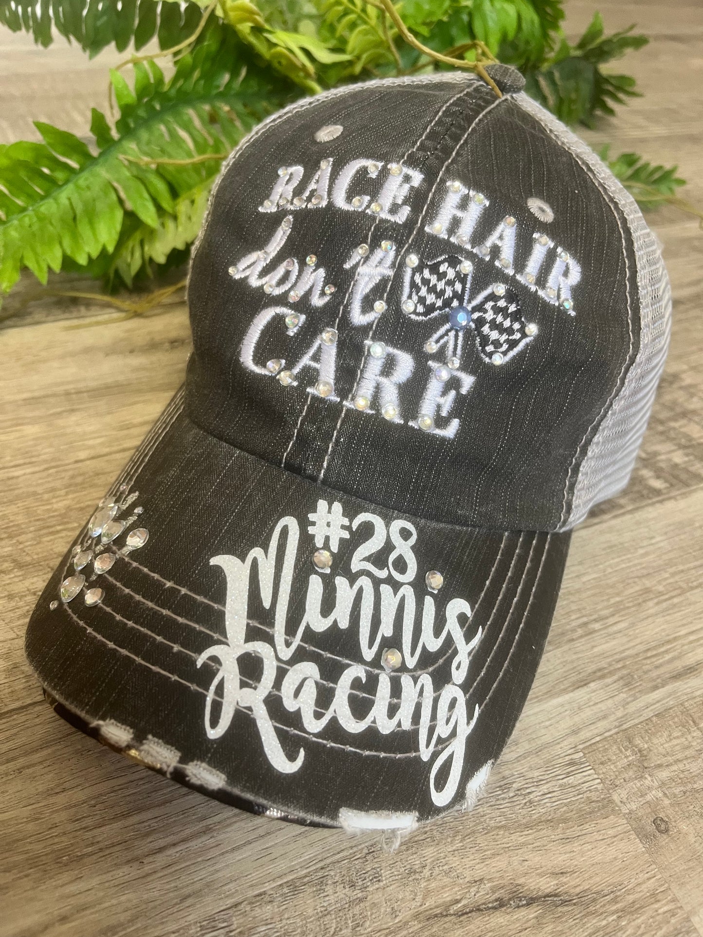 Hats Sports Boat Barn Racing Camping Lake Personalized Football mom hat Embroidered distressed womens trucker cap SHIPS in 2-3 days