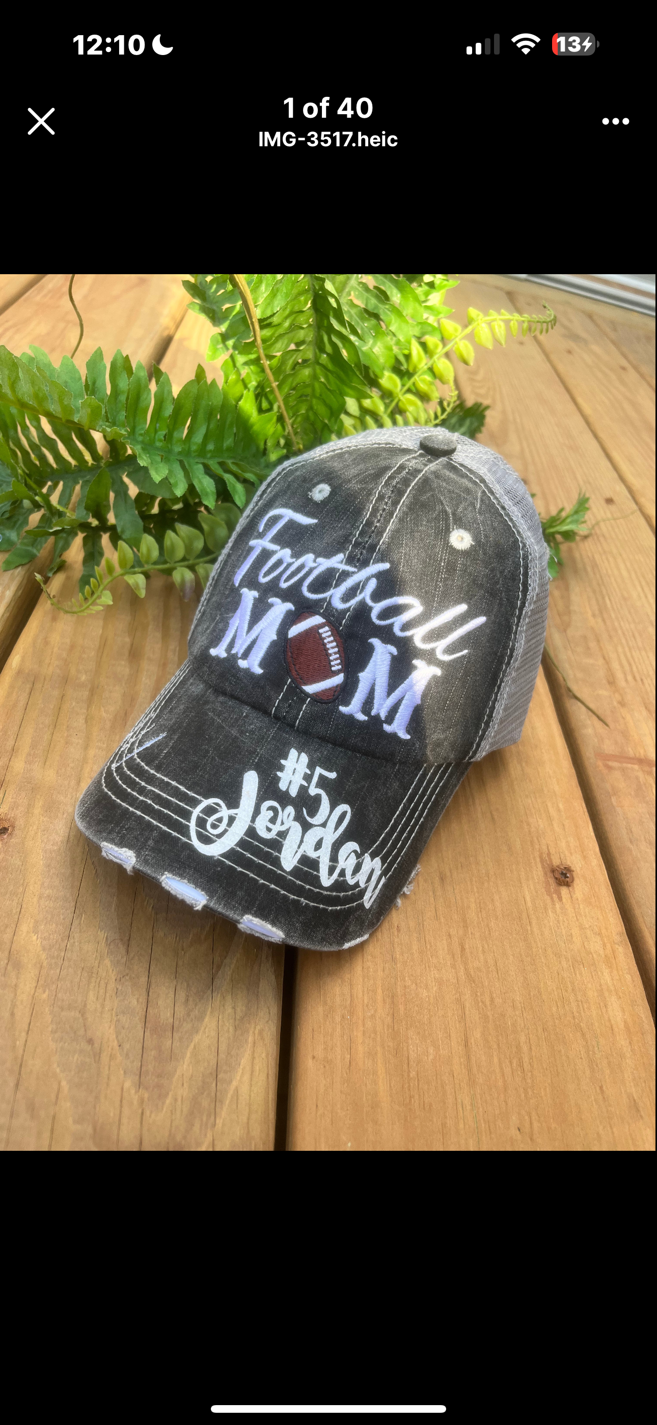 Personalized sports mom hats Baseball mom Softball mom Embroidered distressed trucker caps