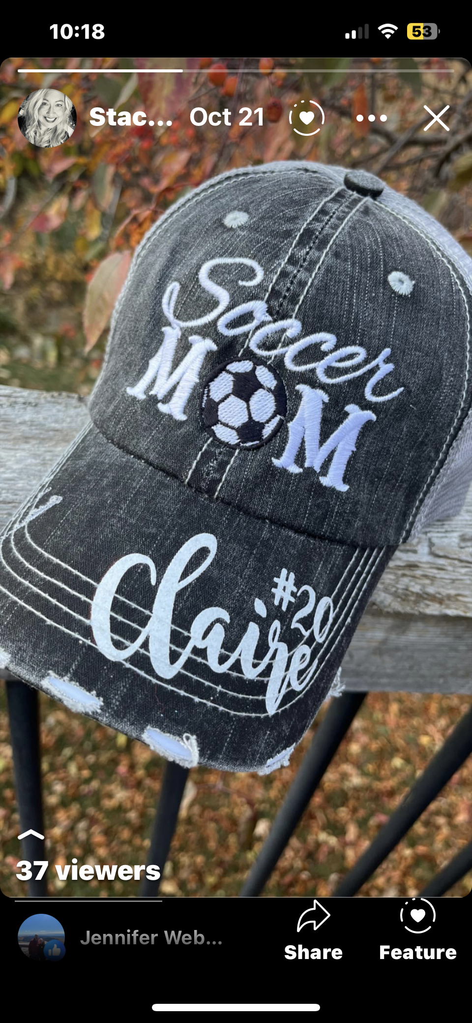 Personalized sports mom hats Baseball mom Softball mom Embroidered distressed trucker caps