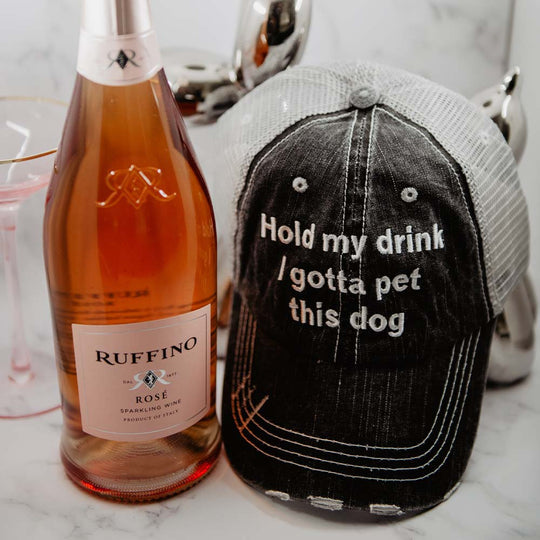 Dog and cat mom hats Embroidered womens trucker caps