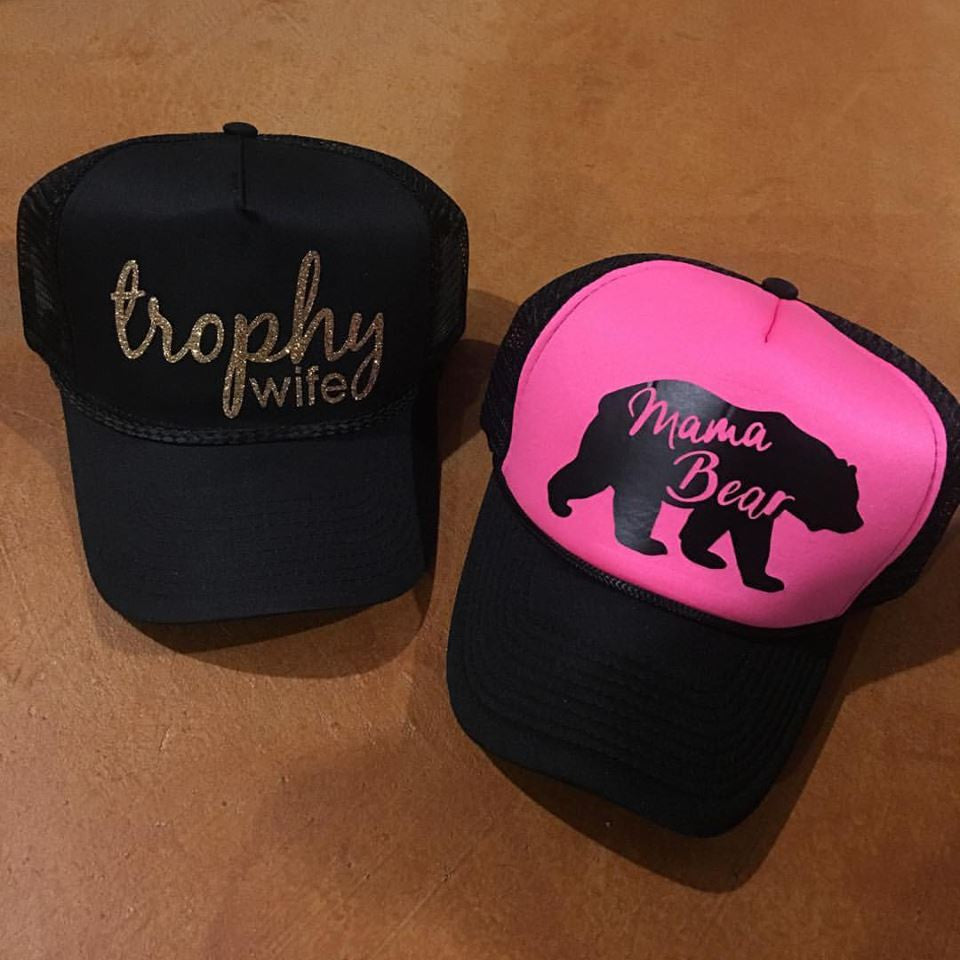 Hats { Trophy Wife } - Stacy's Pink Martini Boutique