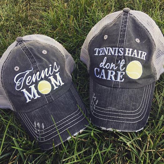 Sports mom hats Embroidered womens trucker caps - Stacy's Pink Martini Boutique