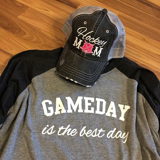 Sports mom hats Embroidered womens trucker caps - Stacy's Pink Martini Boutique