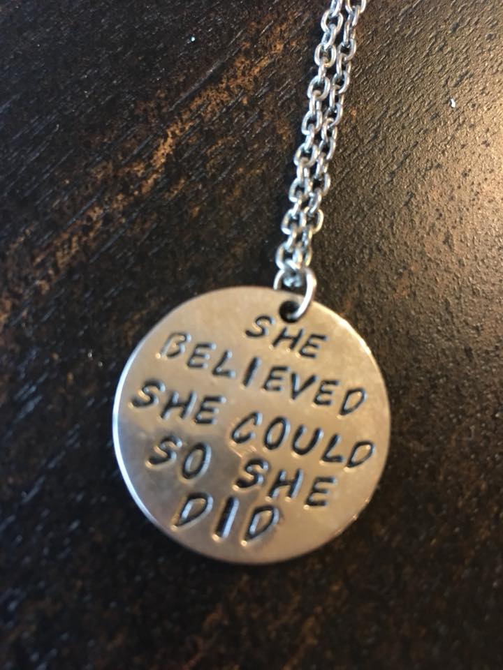 Jewelry She believed she could so she did $5 Assorted necklaces/bracelets - Stacy's Pink Martini Boutique