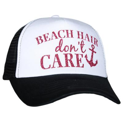 Hats and tanks { BEACH } Beach hair dont care, feelin beachy, beach please, hola beaches, beach bum, beachaholic. Embroidered trucker caps. - Stacy's Pink Martini Boutique
