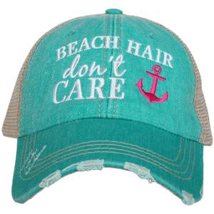 Hats and tanks { BEACH } Beach hair dont care, feelin beachy, beach please, hola beaches, beach bum, beachaholic. Embroidered trucker caps. - Stacy's Pink Martini Boutique