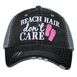 Hats and tanks { BEACH } Beach hair dont care, feelin beachy, beach please, hola beaches, beach bum, beachaholic. Embroidered trucker caps. - Stacy's Pink Martini Boutique