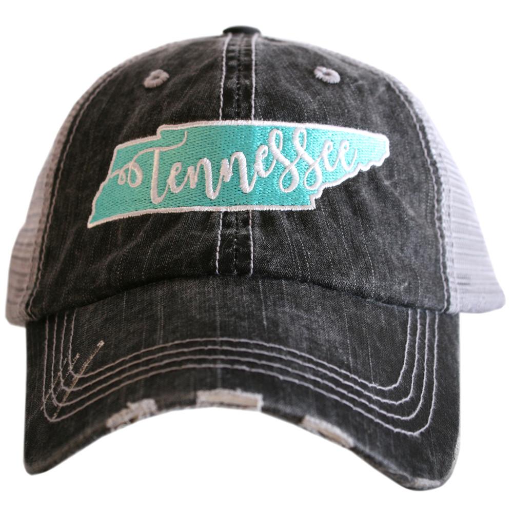 Nashville Tennesee hats and totes | Tennessee born and raised | State hats | Alabama, Georgia, Mississippi, Ohio - Stacy's Pink Martini Boutique