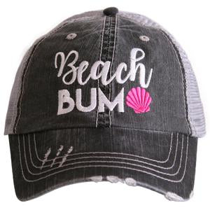 Hats and tanks { BEACH } Beach hair dont care, feelin beachy, beach please, hola beaches, beach bum, beachaholic. Embroidered trucker caps. - Stacy's Pink Martini Boutique