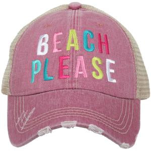 Hats and tanks { BEACH } Beach hair dont care, feelin beachy, beach please, hola beaches, beach bum, beachaholic. Embroidered trucker caps. - Stacy's Pink Martini Boutique