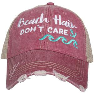 Hats and tanks { BEACH } Beach hair dont care, feelin beachy, beach please, hola beaches, beach bum, beachaholic. Embroidered trucker caps. - Stacy's Pink Martini Boutique