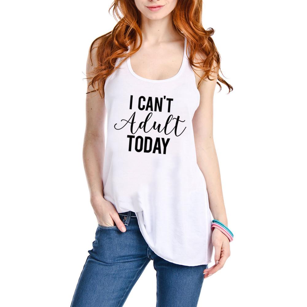 Hats, tank tops, t-shirts I can't adult today Assorted colors and styles - Stacy's Pink Martini Boutique