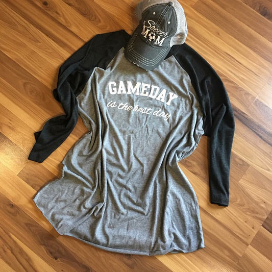 Shirt { Game day is the best day } Football. Hockey. Soccer. Basketball. Baseball. Softball. - Stacy's Pink Martini Boutique