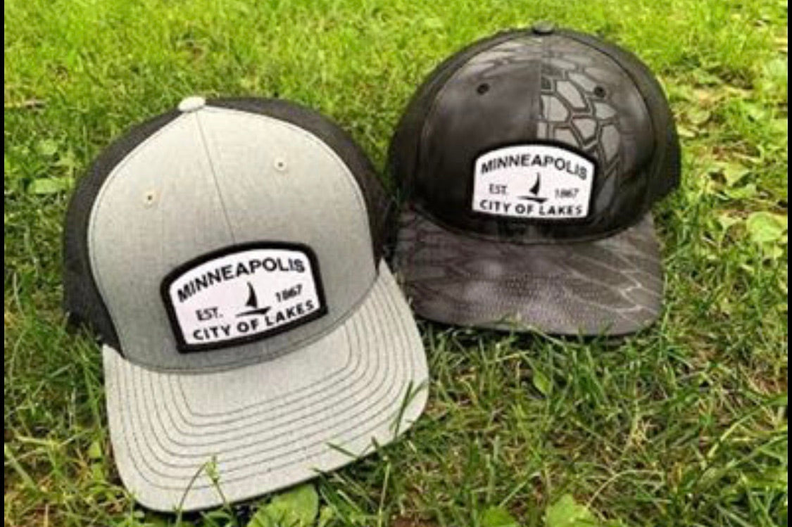 Hats { Mama bear hair dont care } Buffalo plaid, black/white bear • Trucker hat • Distressed • Mom hats • - Stacy's Pink Martini Boutique