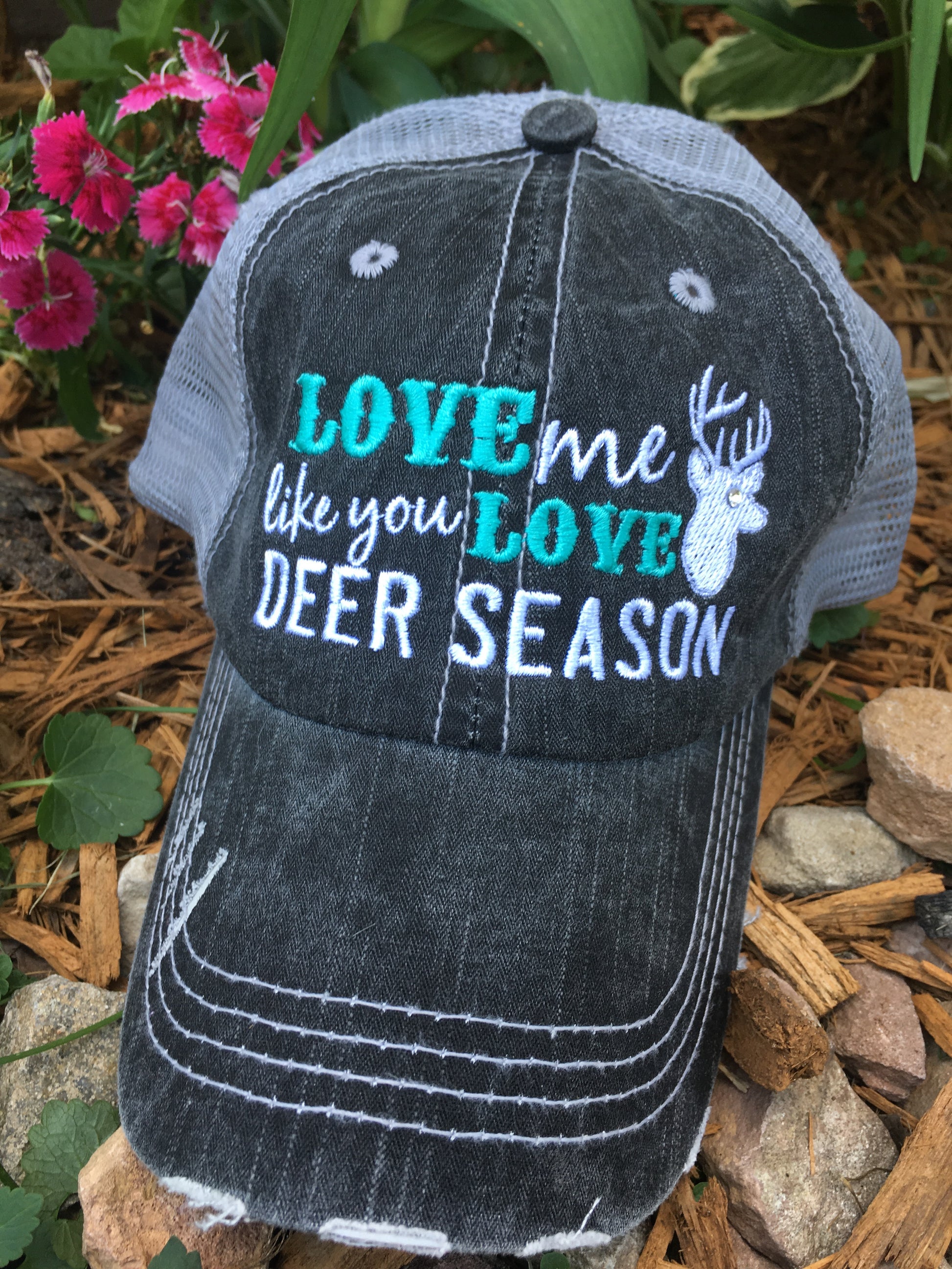 Shirts and hats { Love me like you love deer season } I also have Love me like you love duck season and love me like you love fishing - Stacy's Pink Martini Boutique