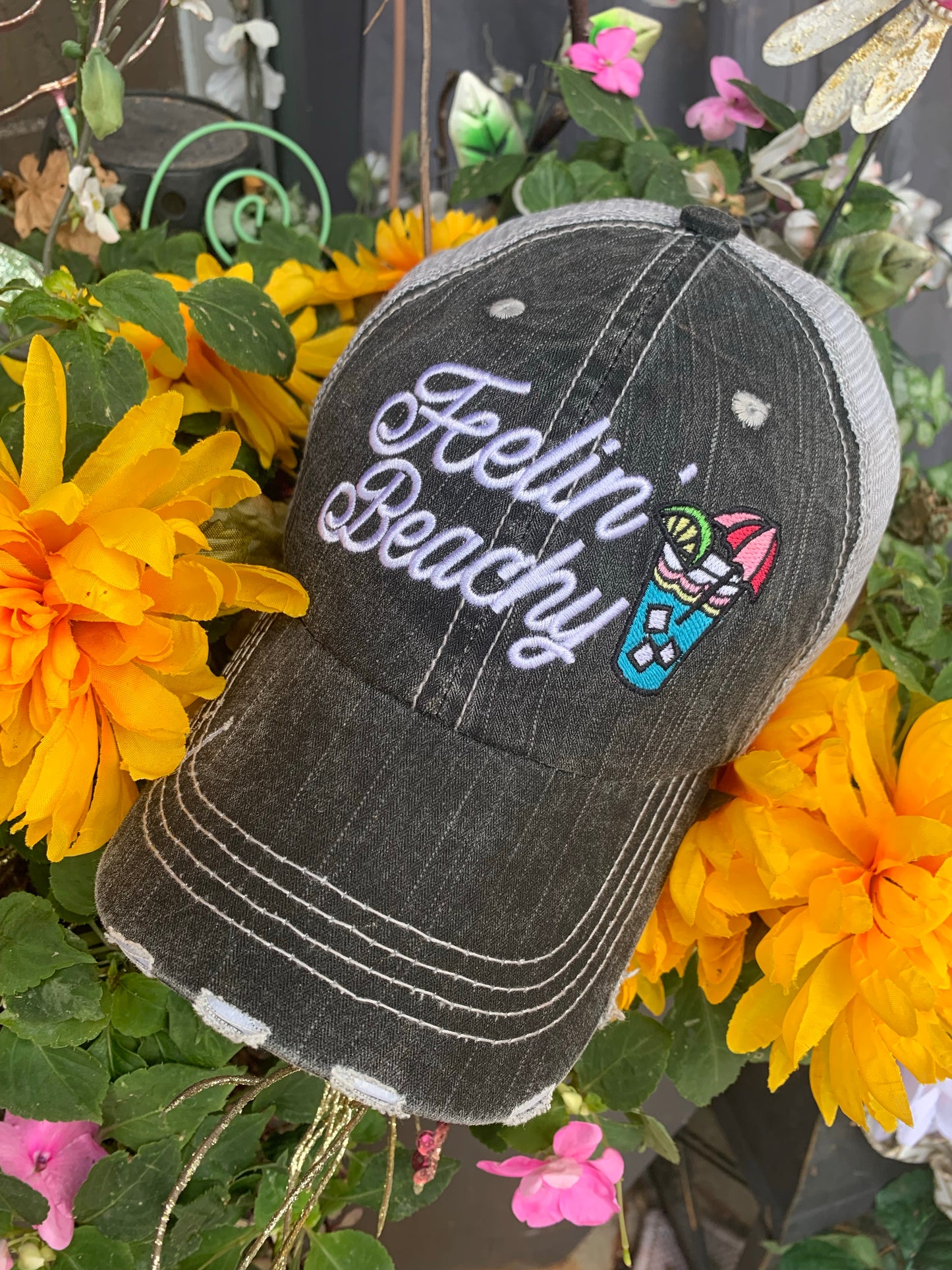 Lacrosse hats Lacrosse mom Lacrosse hair dont care Embroidered womens trucker caps - Stacy's Pink Martini Boutique