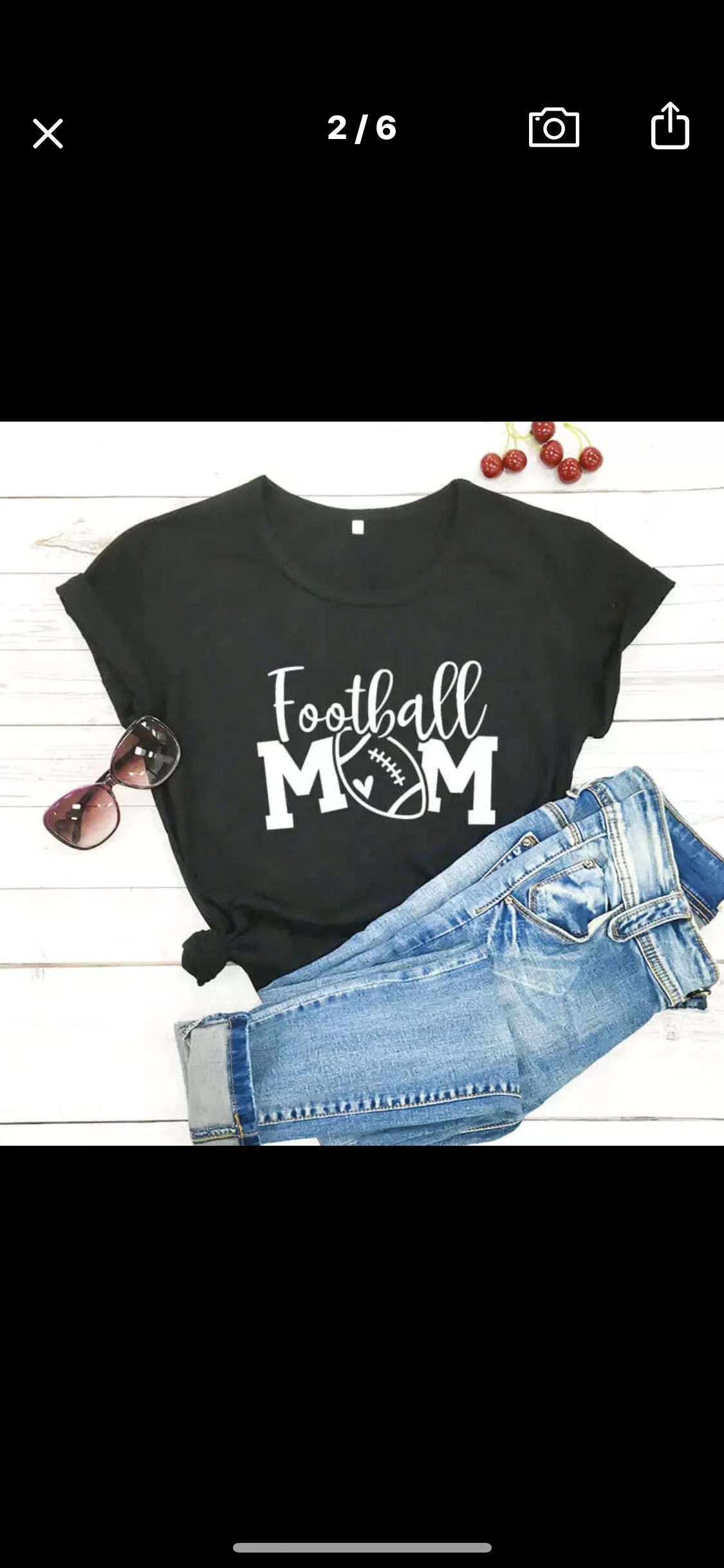 Football t-shirt | Football mom | Women's | Sports clothing, hats & accessories. - Stacy's Pink Martini Boutique