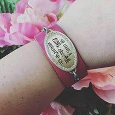 She leaves a little SPARKLE wherever she goes | Bracelets and pillows. - Stacy's Pink Martini Boutique