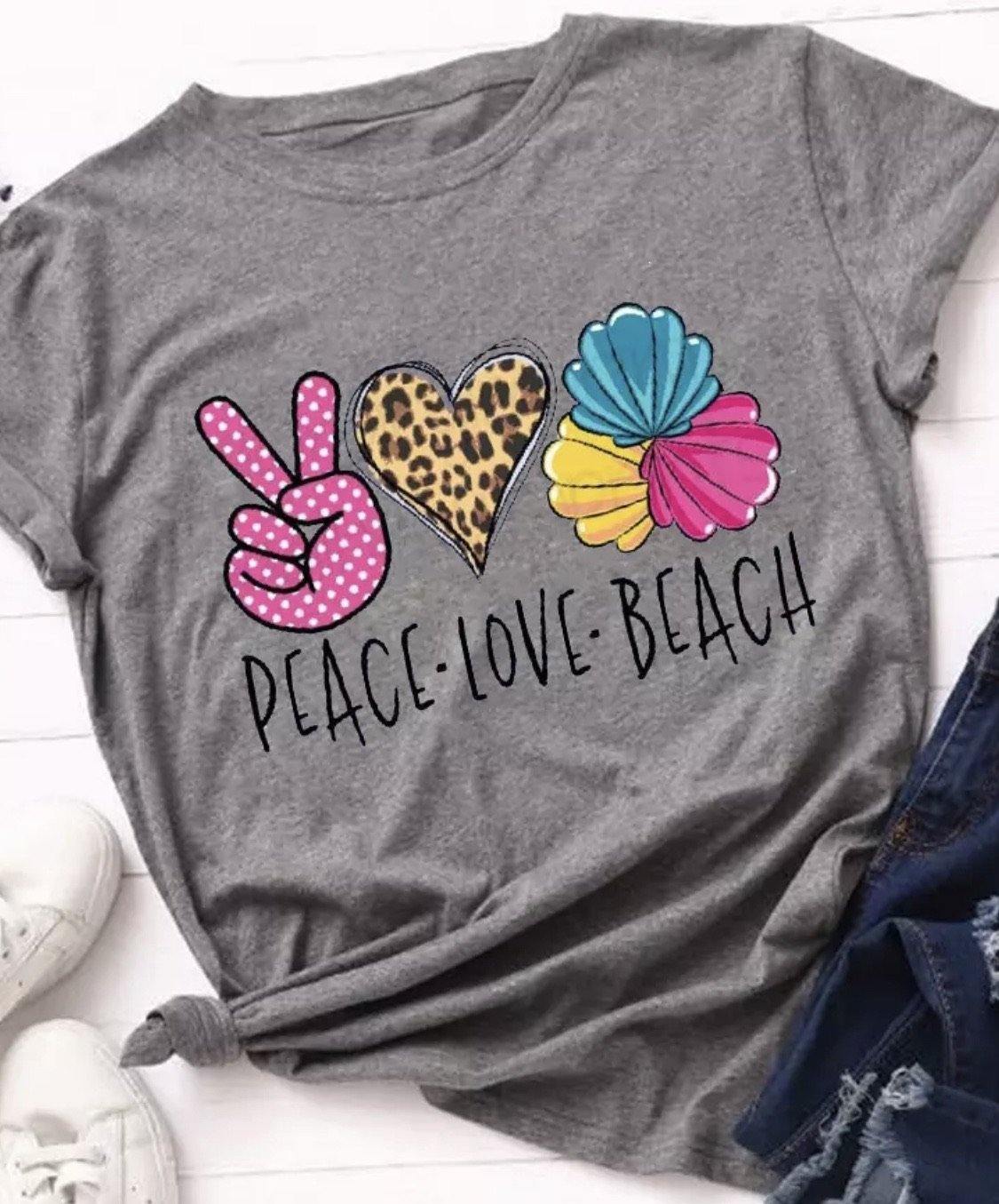 T-shirts { Peace • Love • Coffee } Nursing • Jeep • Music • Donuts - Stacy's Pink Martini Boutique