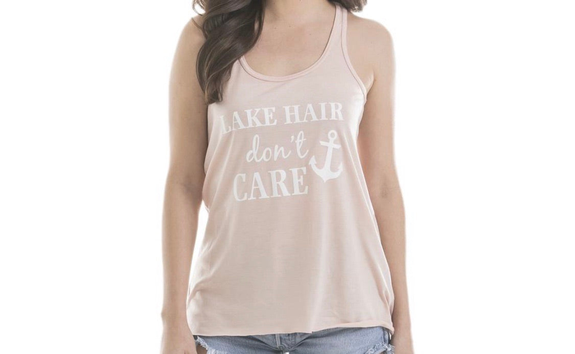Lake hats! Lake hair dont care | Gray trucker cap-teal, pink, purple anchor | Unisex-Womens-Men-Kids - Stacy's Pink Martini Boutique