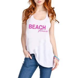 Tank tops { Beach please } Black • White • Teal • S- XXL. - Stacy's Pink Martini Boutique