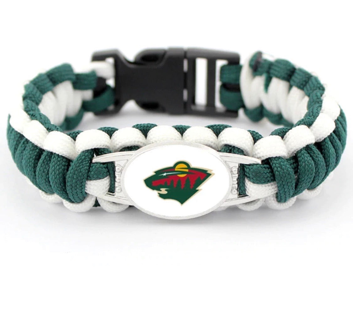 Bracelets { Sports } Vikings football • Wild hockey • Timberwolves basketball - Stacy's Pink Martini Boutique