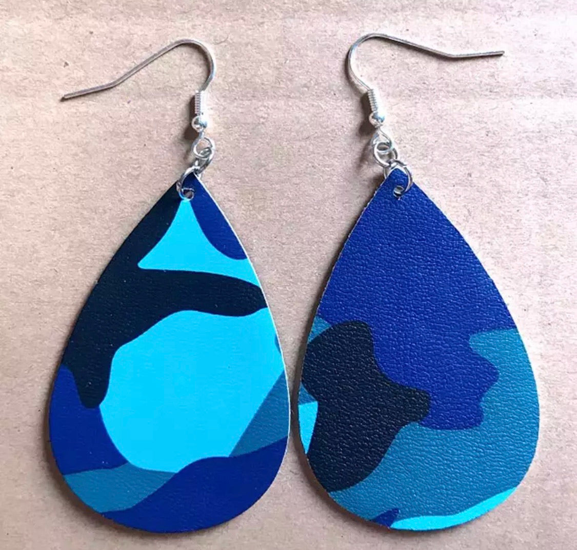 Earrings { Leather } Football. Buffalo plaid. Glitter. Basketball. Baseball. Volleyball. Paisley. Floral. Leopard. Rainbow. Giraffe. $5 jewelry! - Stacy's Pink Martini Boutique