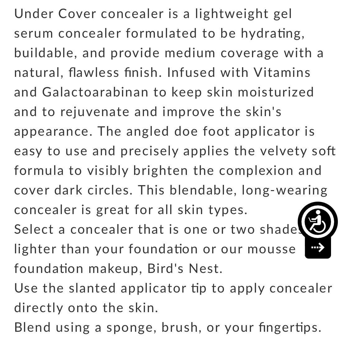 Pretty Vulgar • Under cover lightweight concealer • Middle ground • Retail $25 • New - Stacy's Pink Martini Boutique