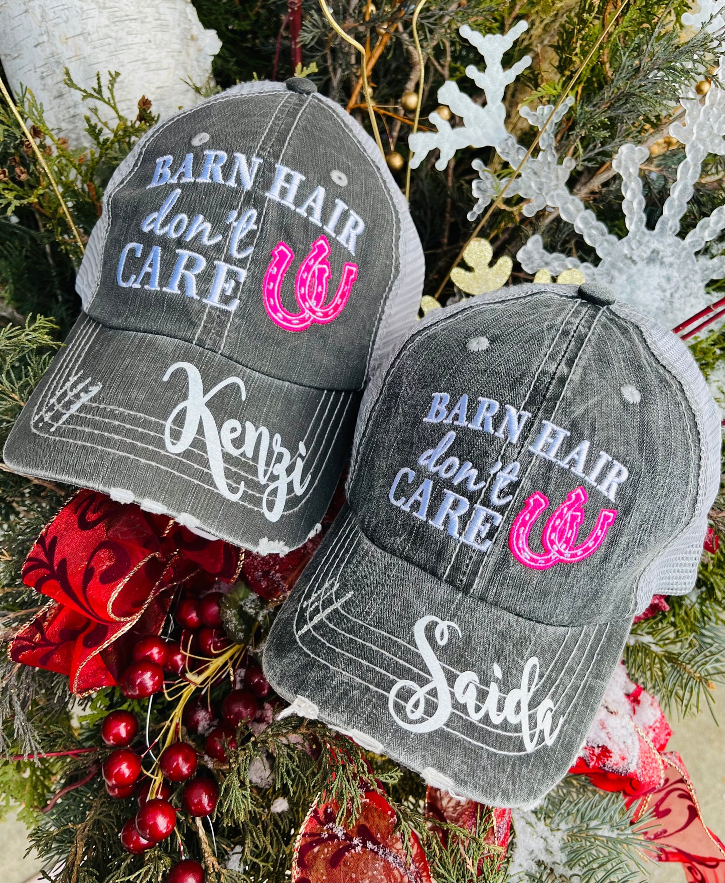 Personalized Racing hats Weekends are for racing Race hair dont care Raceday is the best day - Stacy's Pink Martini Boutique