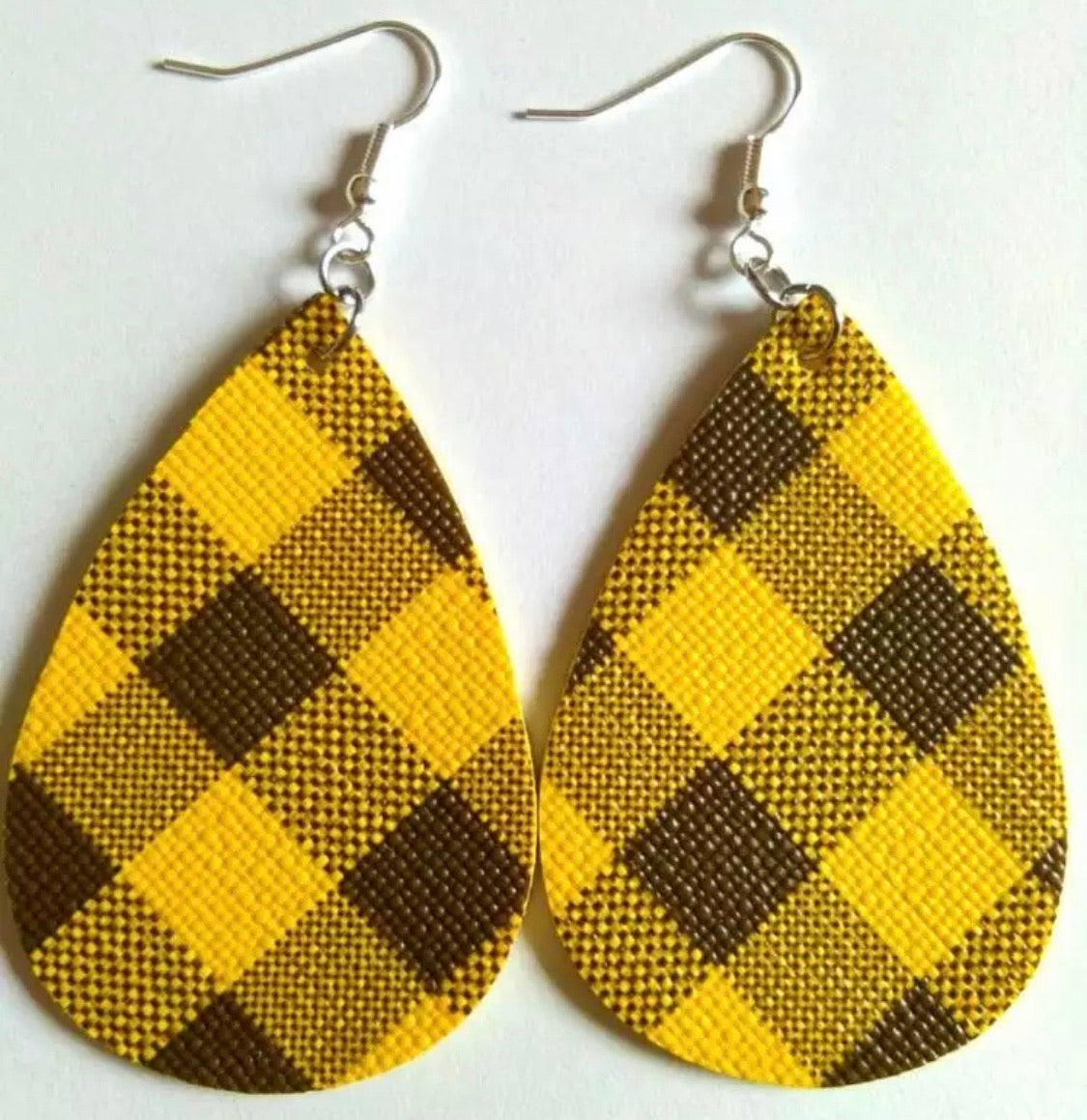 Earrings { Leather } Football. Buffalo plaid. Glitter. Basketball. Baseball. Volleyball. Paisley. Floral. Leopard. Rainbow. Giraffe. $5 jewelry! - Stacy's Pink Martini Boutique