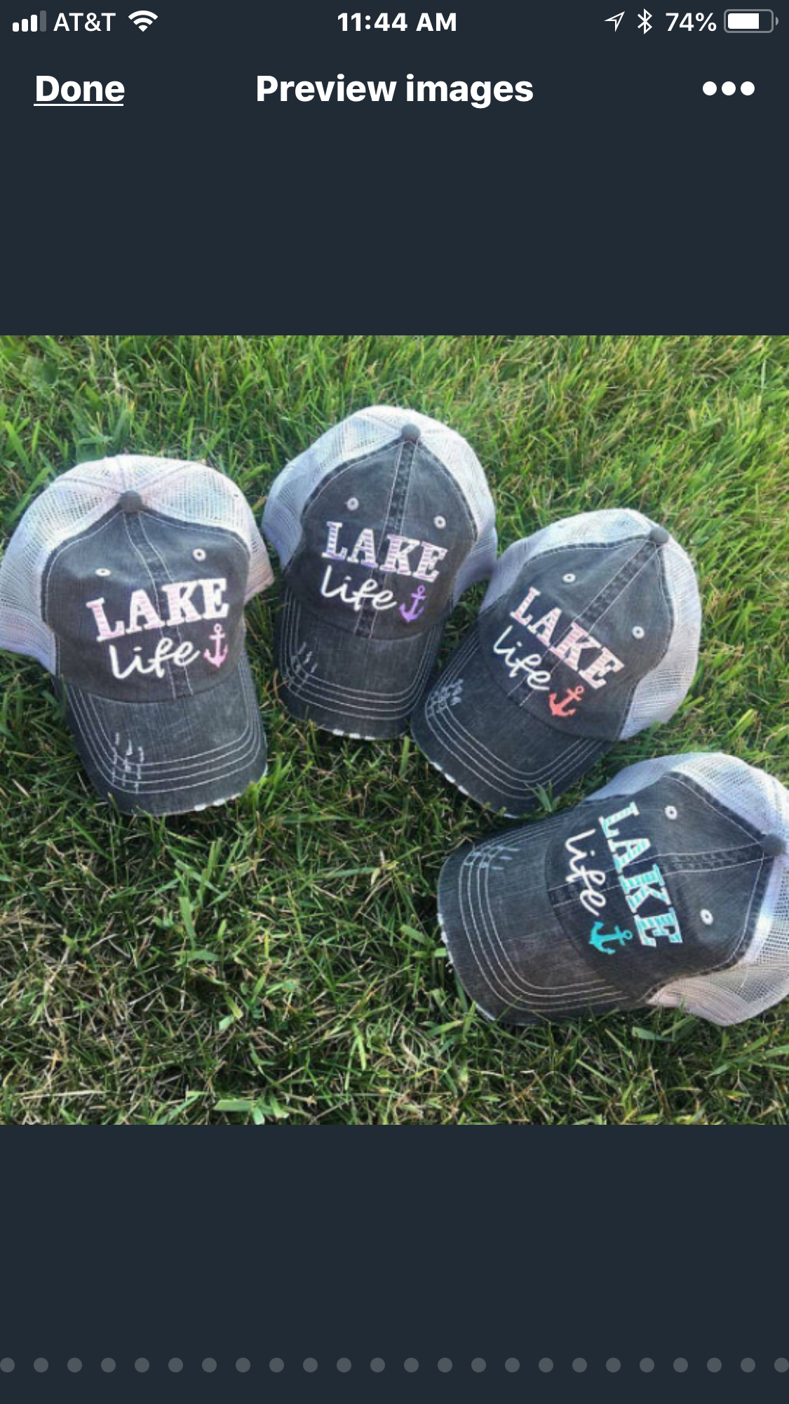 Lake hats! Lake hair dont care | Gray trucker cap-teal, pink, purple anchor | Unisex-Womens-Men-Kids - Stacy's Pink Martini Boutique