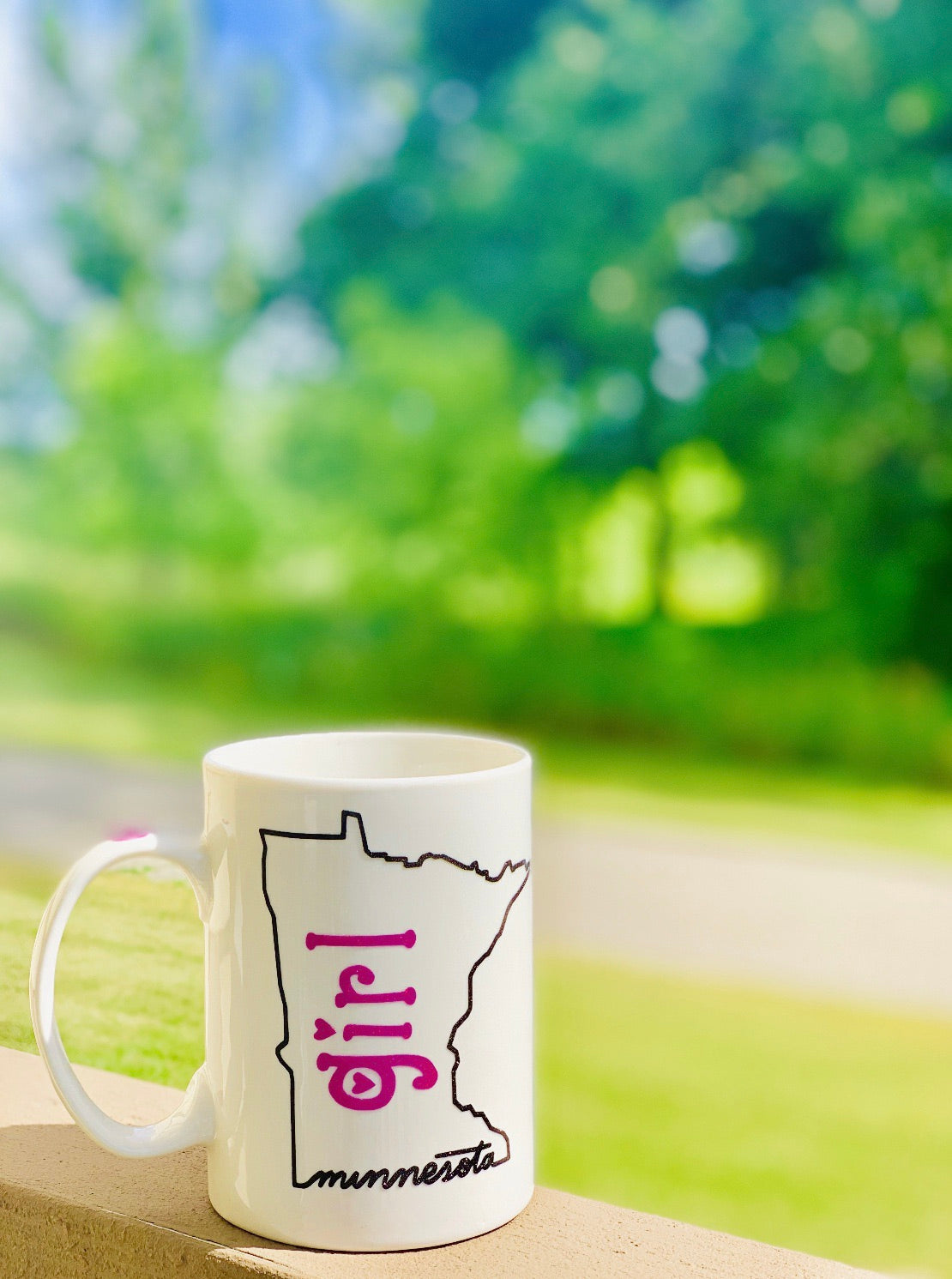 Wine glasses { Minnesota girl } Handmade by Stacy. Wholesale available. - Stacy's Pink Martini Boutique