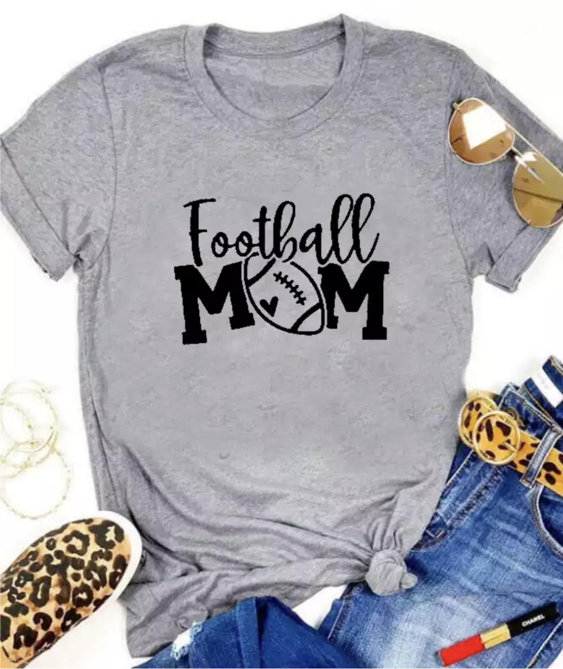football mom gear Football t-shirt | Football mom | Women's