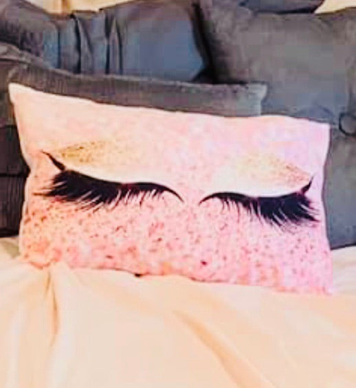 Pillows and pillowcases Eyelashes Mascara Hello gorgeous - Stacy's Pink Martini Boutique