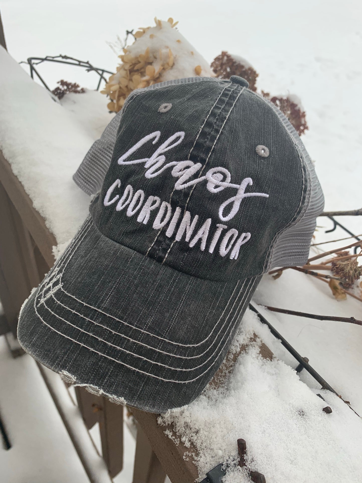 Sports mom hats Embroidered womens trucker caps - Stacy's Pink Martini Boutique