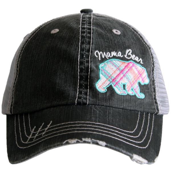 Sports mom hats Embroidered womens trucker caps - Stacy's Pink Martini Boutique