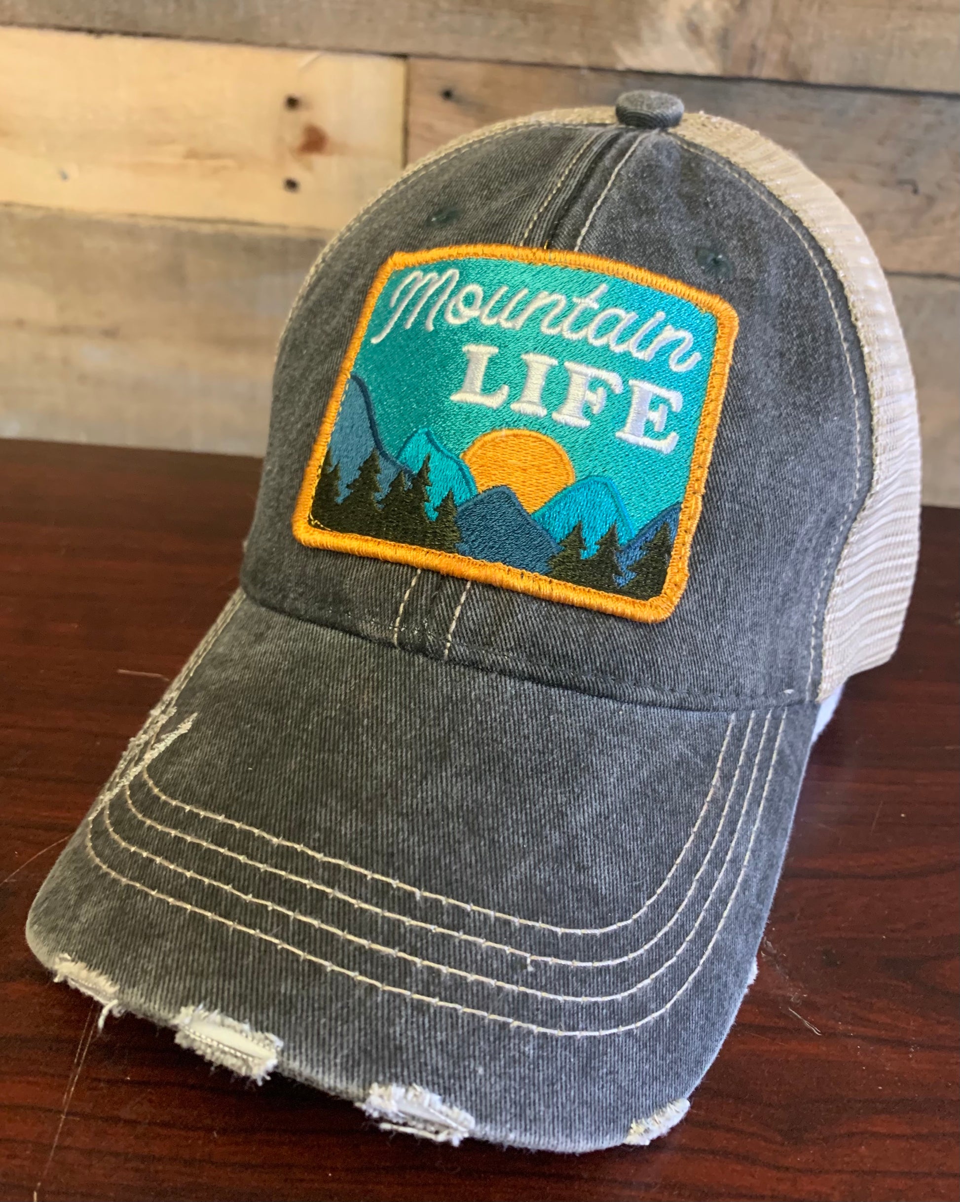 Lacrosse hats Lacrosse mom Lacrosse hair dont care Embroidered womens trucker caps - Stacy's Pink Martini Boutique