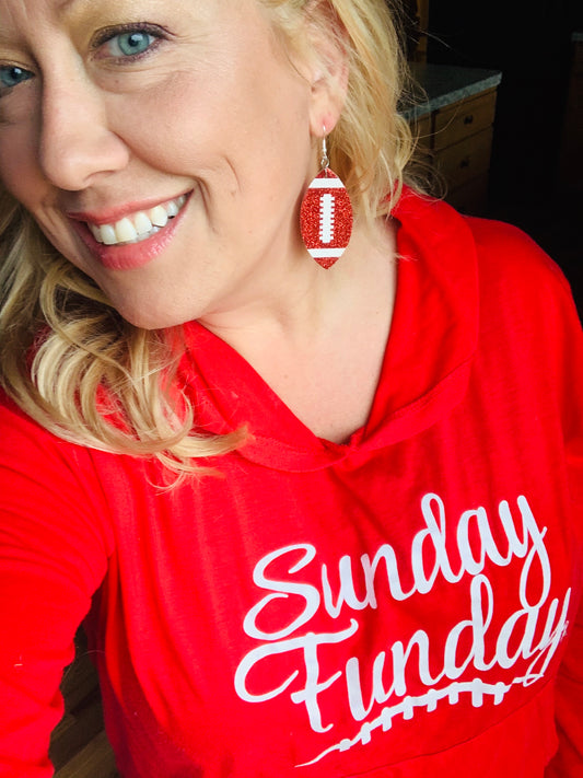 Football clothing, jewelry and hats. Sunday Funday. Football. Even - Stacy's Pink Martini Boutique