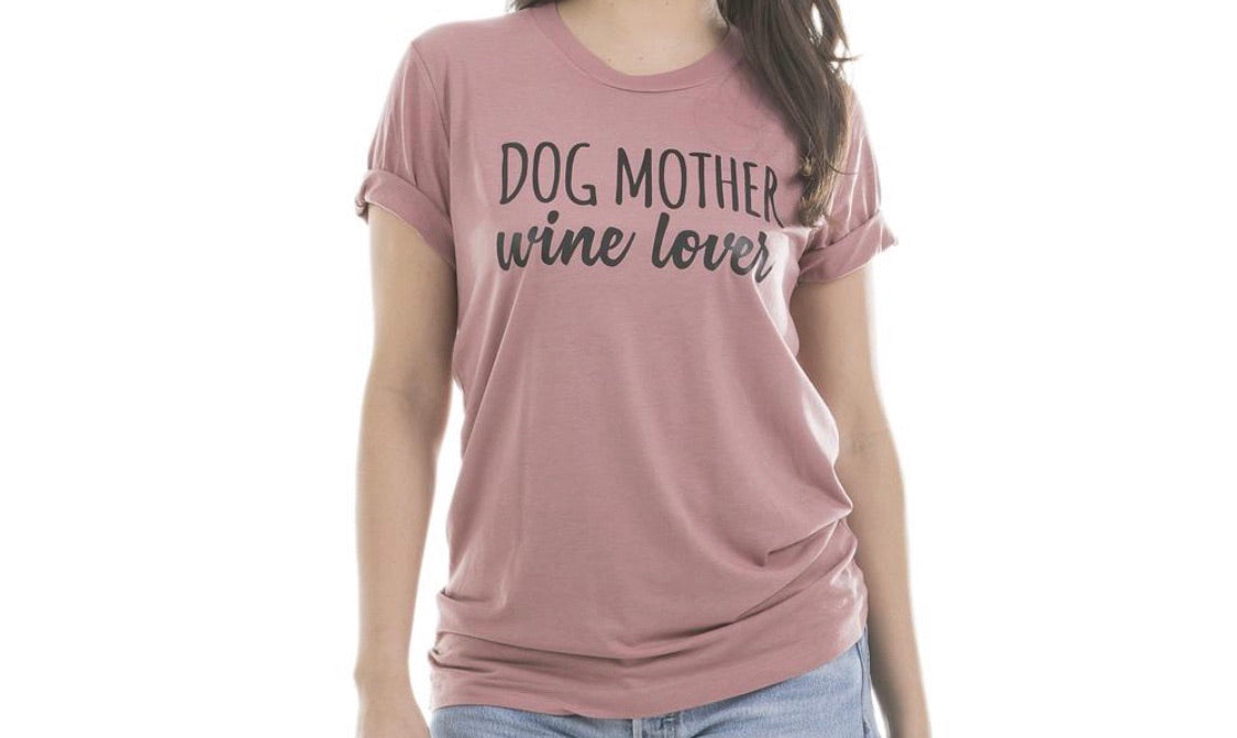 Hats and shirts { Dog mother, Wi.ne lover } { Cat mother, Wi.ne lover } { I love my dog } { I love my cat } { Pawsitive vibes only } Embroidered distressed trucker. - Stacy's Pink Martini Boutique