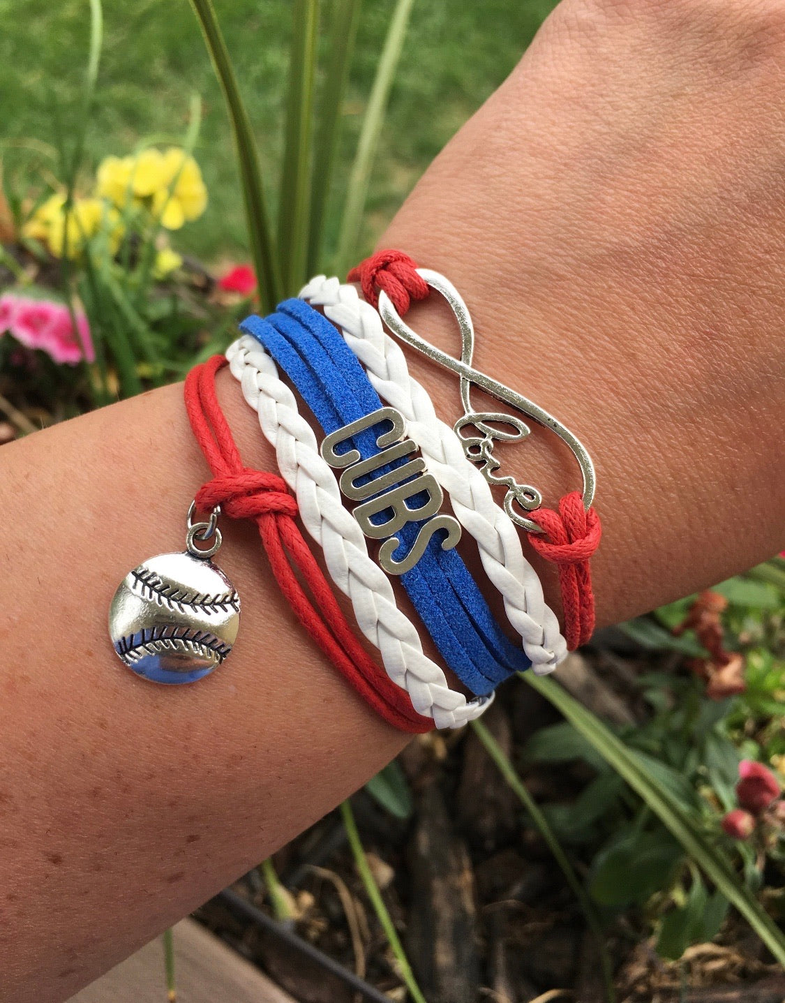 Baseball Bracelets MN Twins All teams available Minnesota Adjustable Unisex - Stacy's Pink Martini Boutique