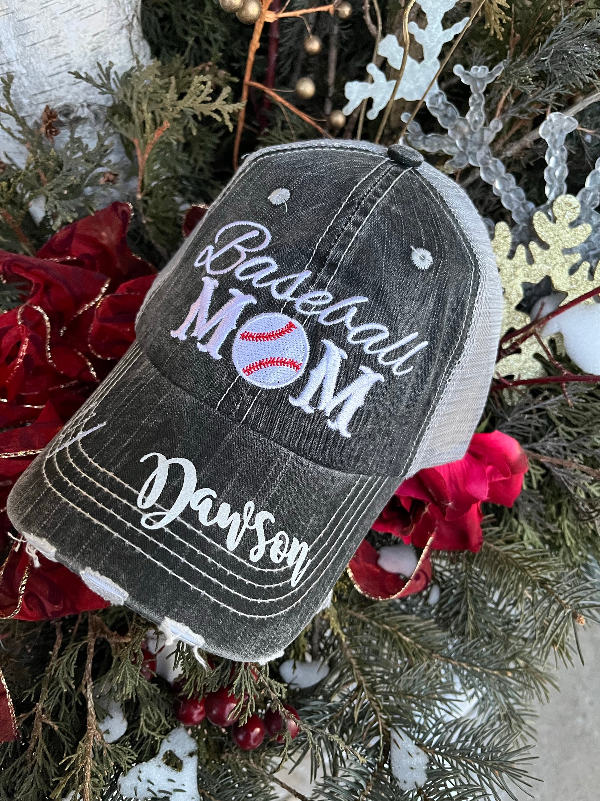 Personalized Lacrosse hats Lacrosse mom Lacrosse hair dont care Embroidered womens trucker caps LAX - Stacy's Pink Martini Boutique