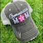 Gymnastics hats! Gymnastics mom | Womens trucker baseball style hat | Customize names-numbers-BLING! - Stacy's Pink Martini Boutique