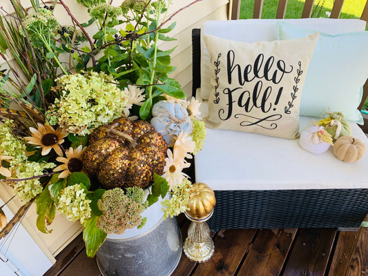 Pillow or pillowcase { Happy fall } Pumpkin spice everything nice that’s what autumn is made of. Thankful grateful blessed. - Stacy's Pink Martini Boutique