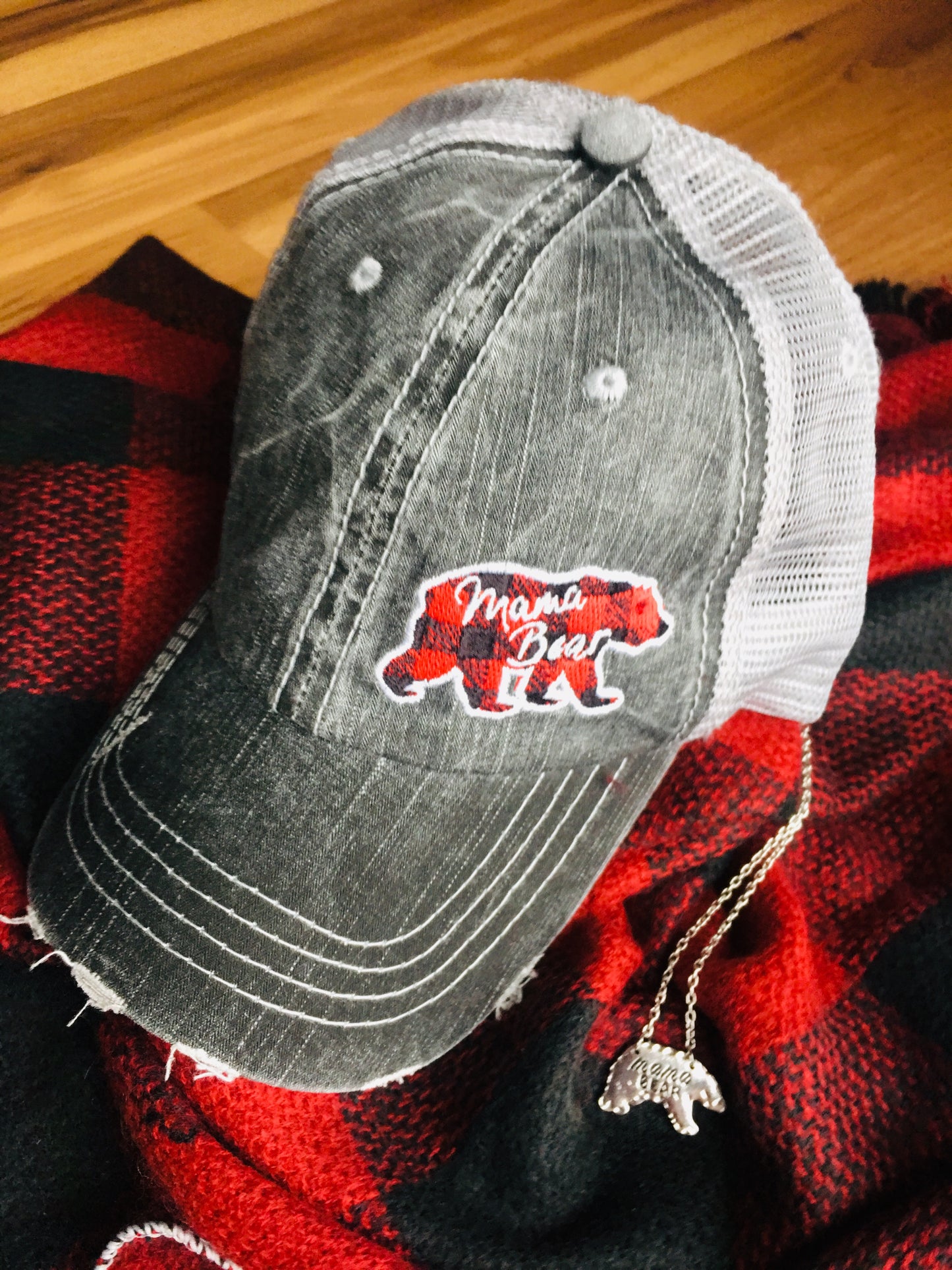 Sports mom hats Embroidered womens trucker caps - Stacy's Pink Martini Boutique