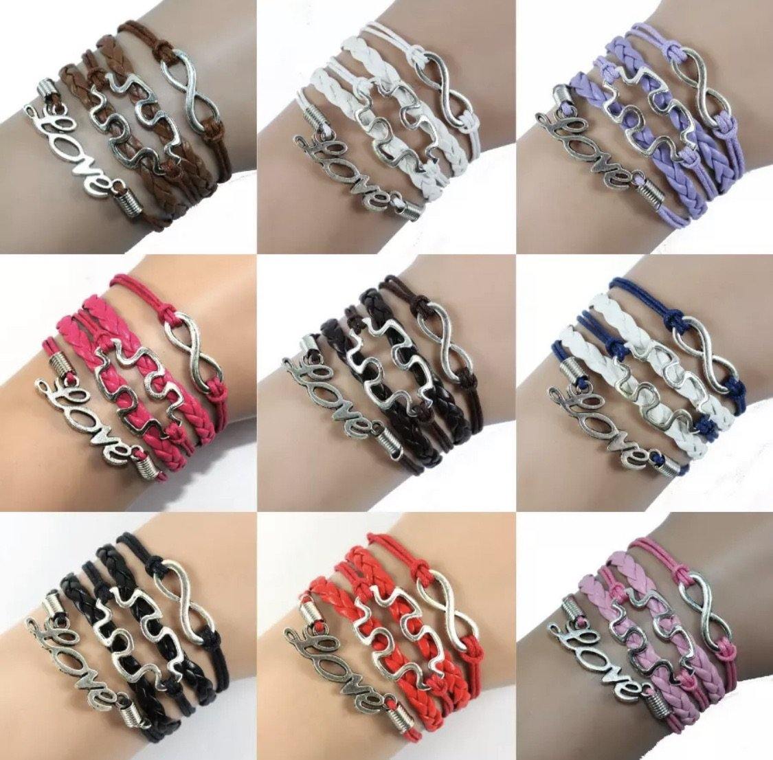 Autism Awareness bracelets and necklaces. - Stacy's Pink Martini Boutique