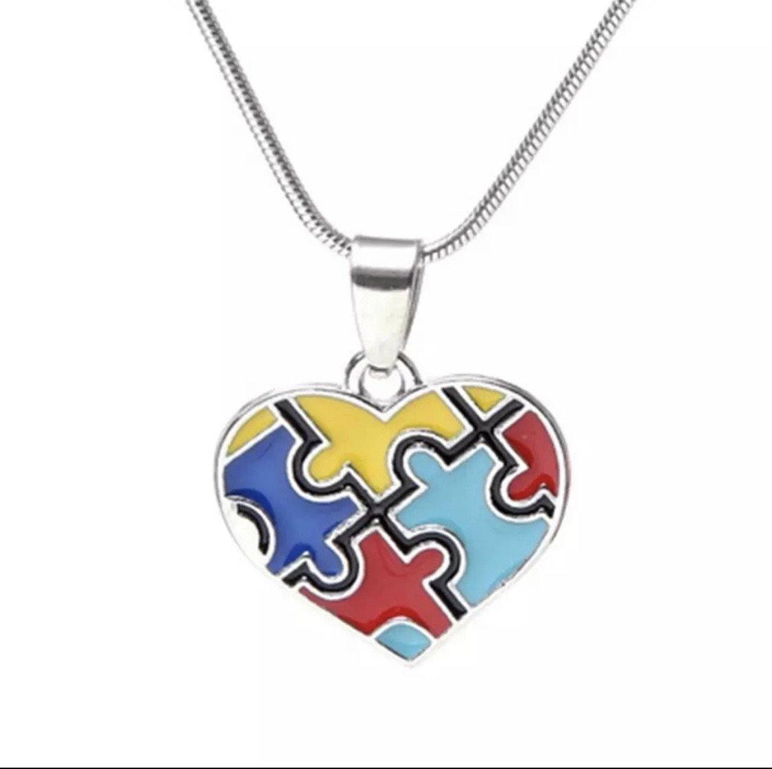 Autism Awareness bracelets and necklaces. - Stacy's Pink Martini Boutique