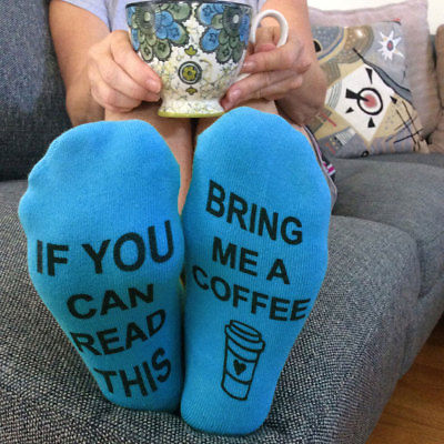 Socks! Wi-ne , be-er, coffee, chocolate, kisses, bacon! If you can read this bring me.... - Stacy's Pink Martini Boutique
