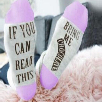 Socks! Wi-ne , be-er, coffee, chocolate, kisses, bacon! If you can read this bring me.... - Stacy's Pink Martini Boutique