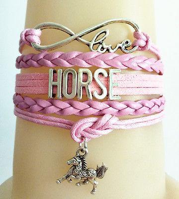 Horse charm bracelets