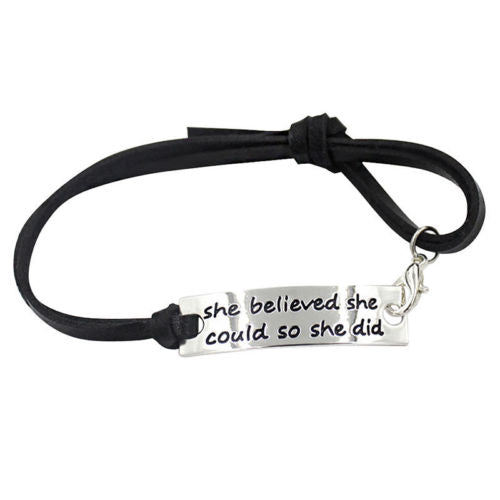 Jewelry She believed she could so she did $5 Assorted necklaces/bracelets - Stacy's Pink Martini Boutique